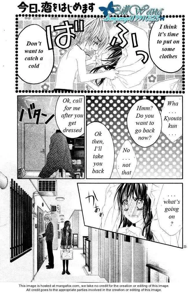 Kyou, Koi wo Hajimemasu Chapter 31 24